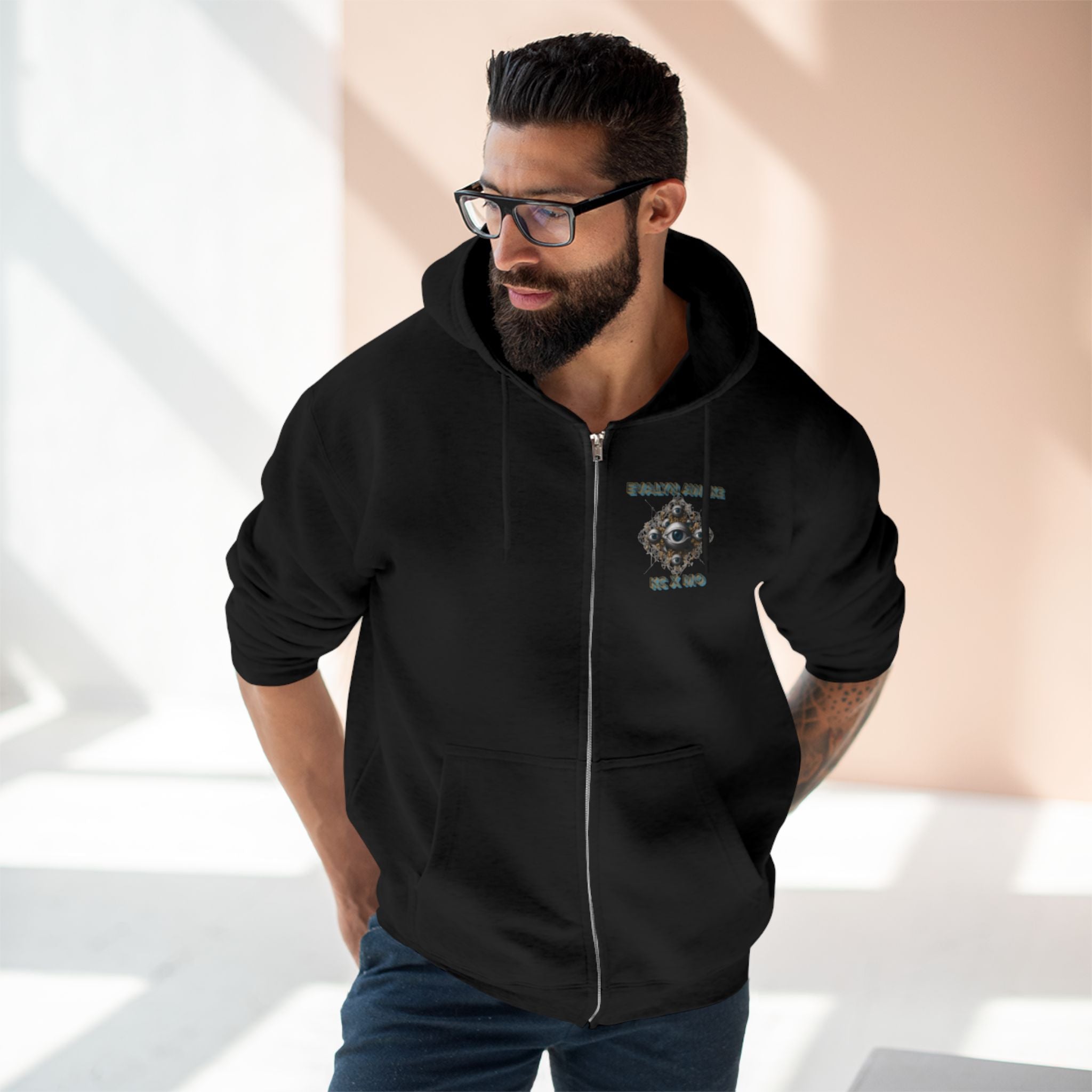 Zip Hoodie — Mystic Eyes KCXMO