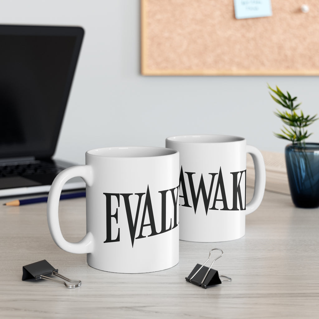11oz Evalyn Awake logo Mug
